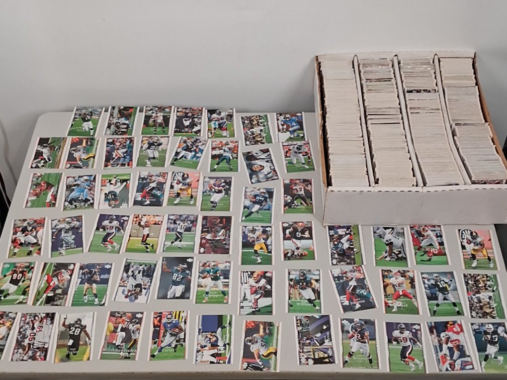 monster box of Football cards