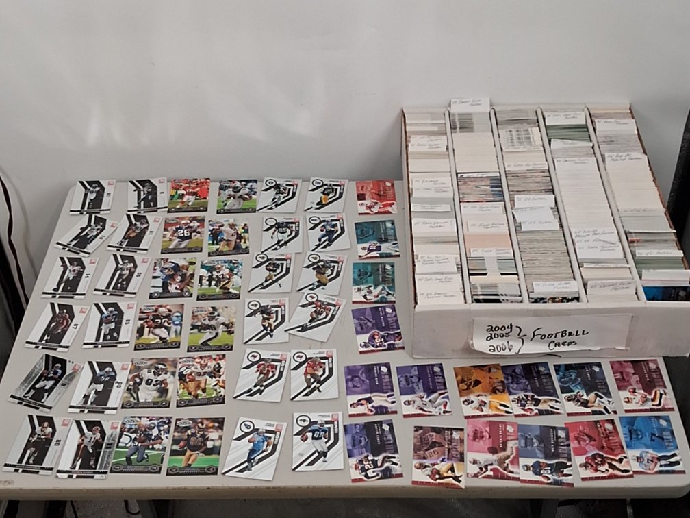 monster box of Football cards