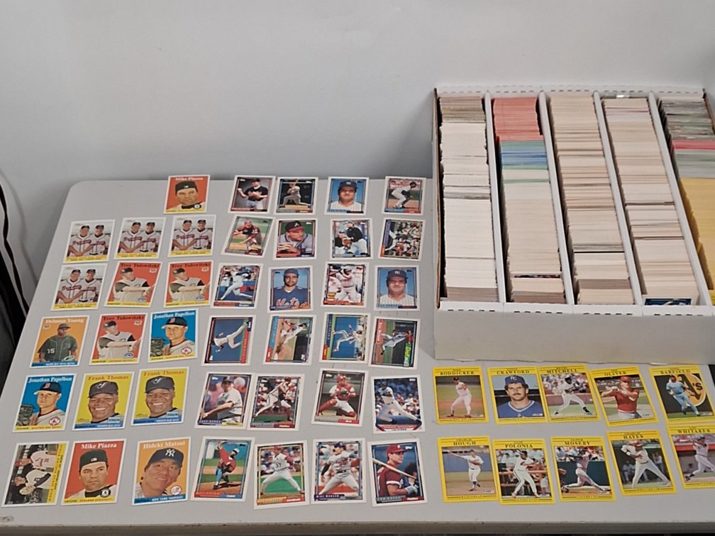 monster box of Baseball  cards