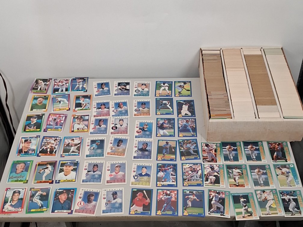 monster box of Baseball cards