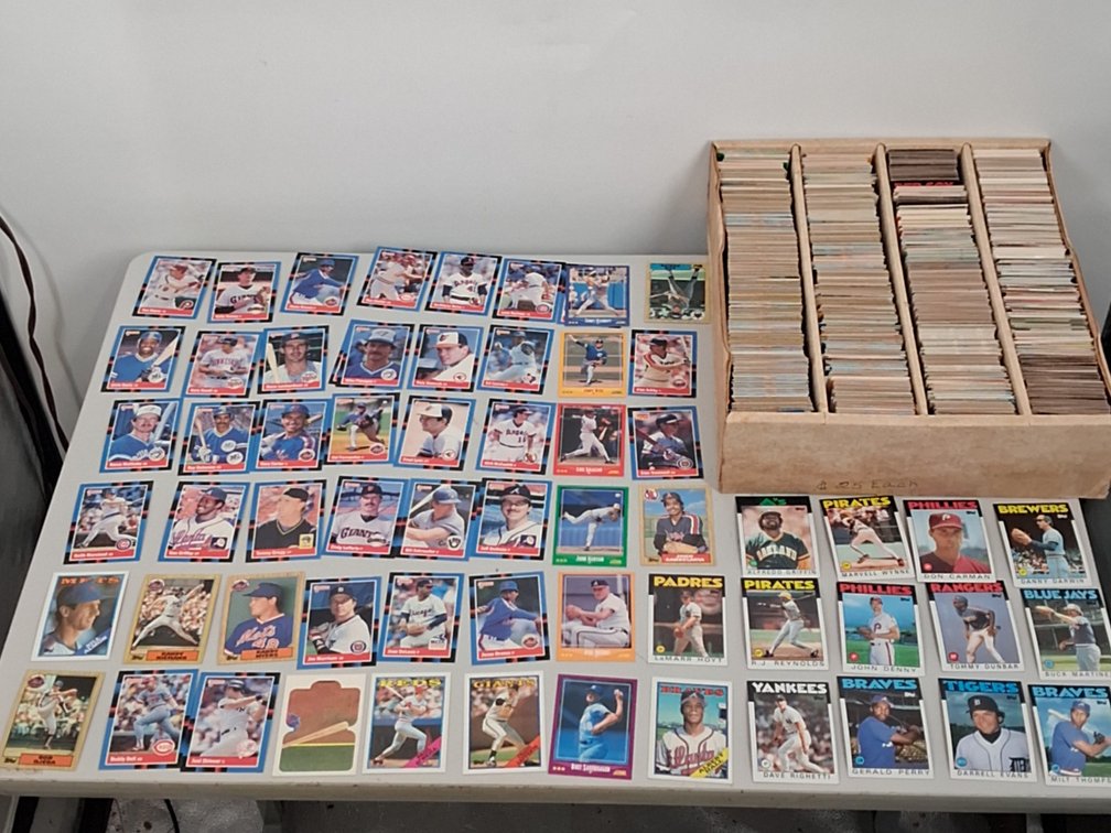 monster box of Baseball cards