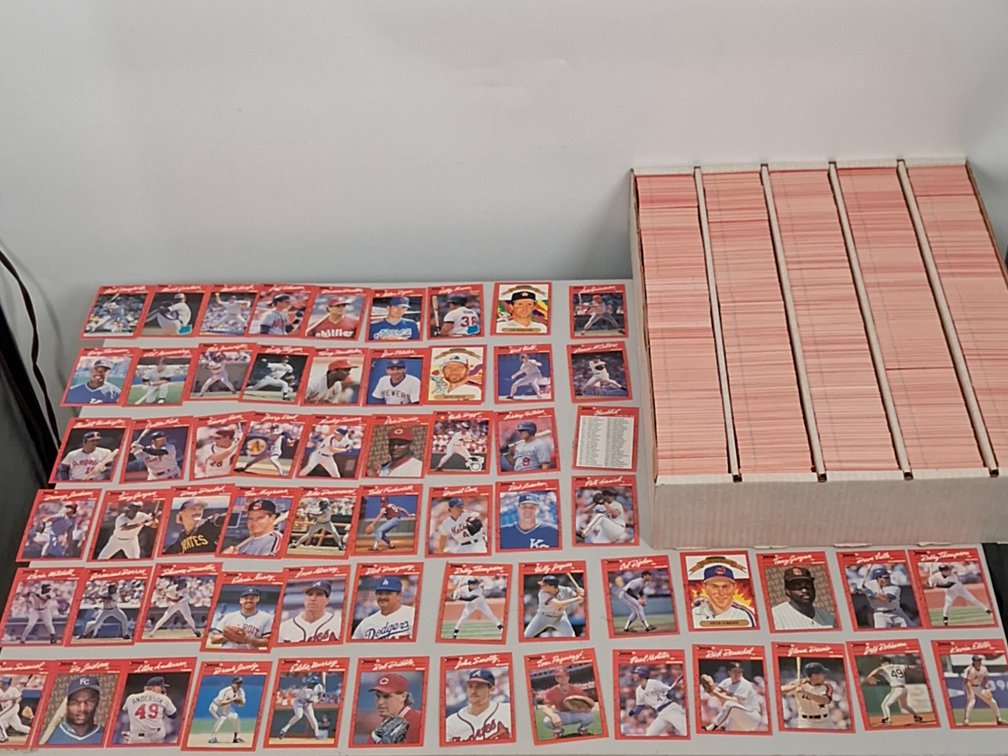 monster box of 1990 Donruss Baseball cards