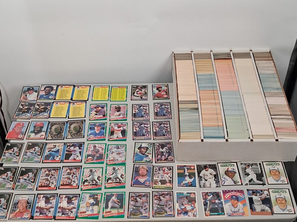 monster box of Baseball cards