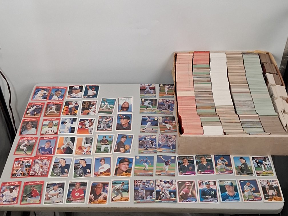 monster box of Baseball cards