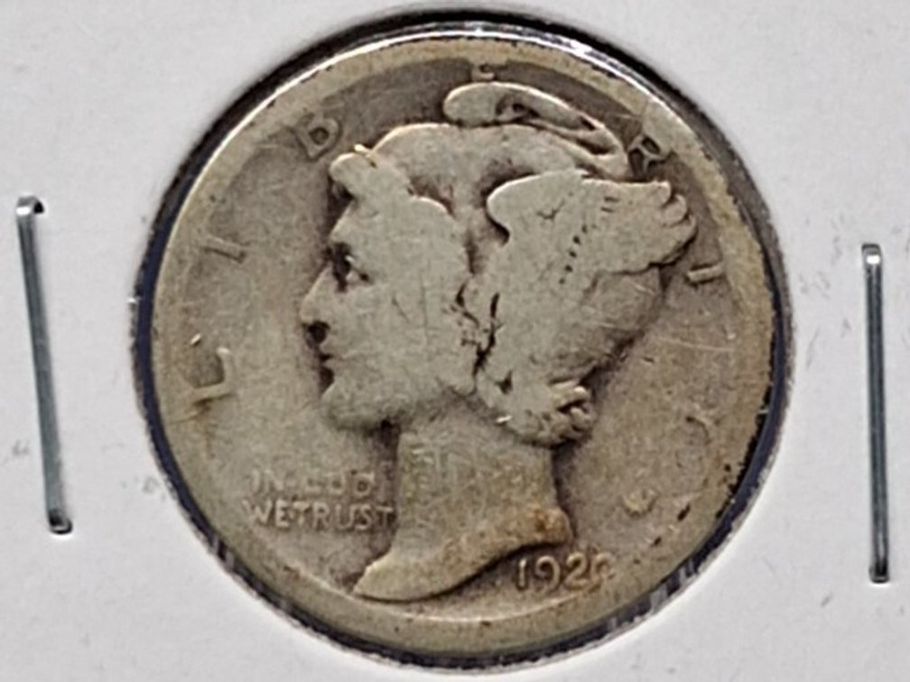 1920 S Mercury Dime Coin