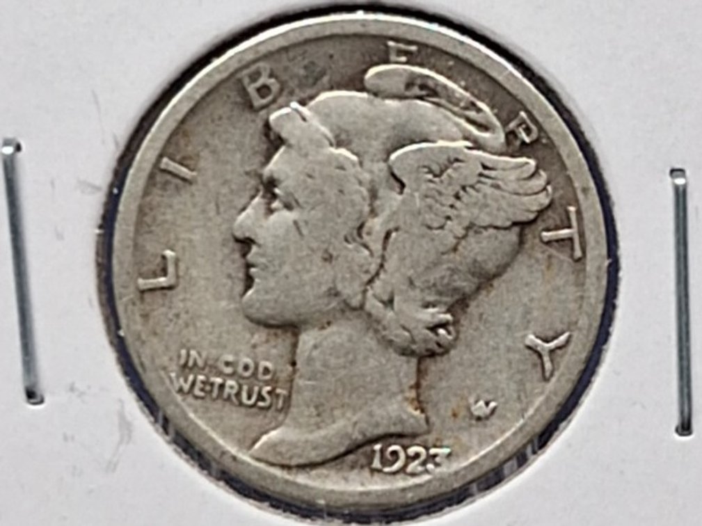 1923 Mercury Dime Coin