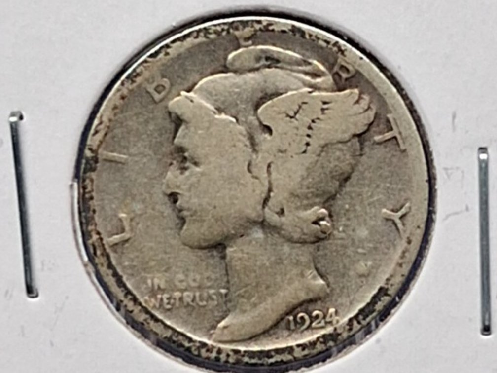 1924 S Mercury Dime Coin