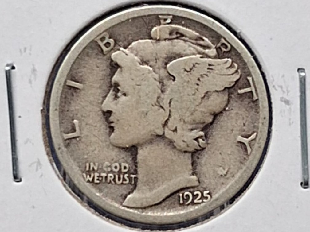 1925 Mercury Dime Coin