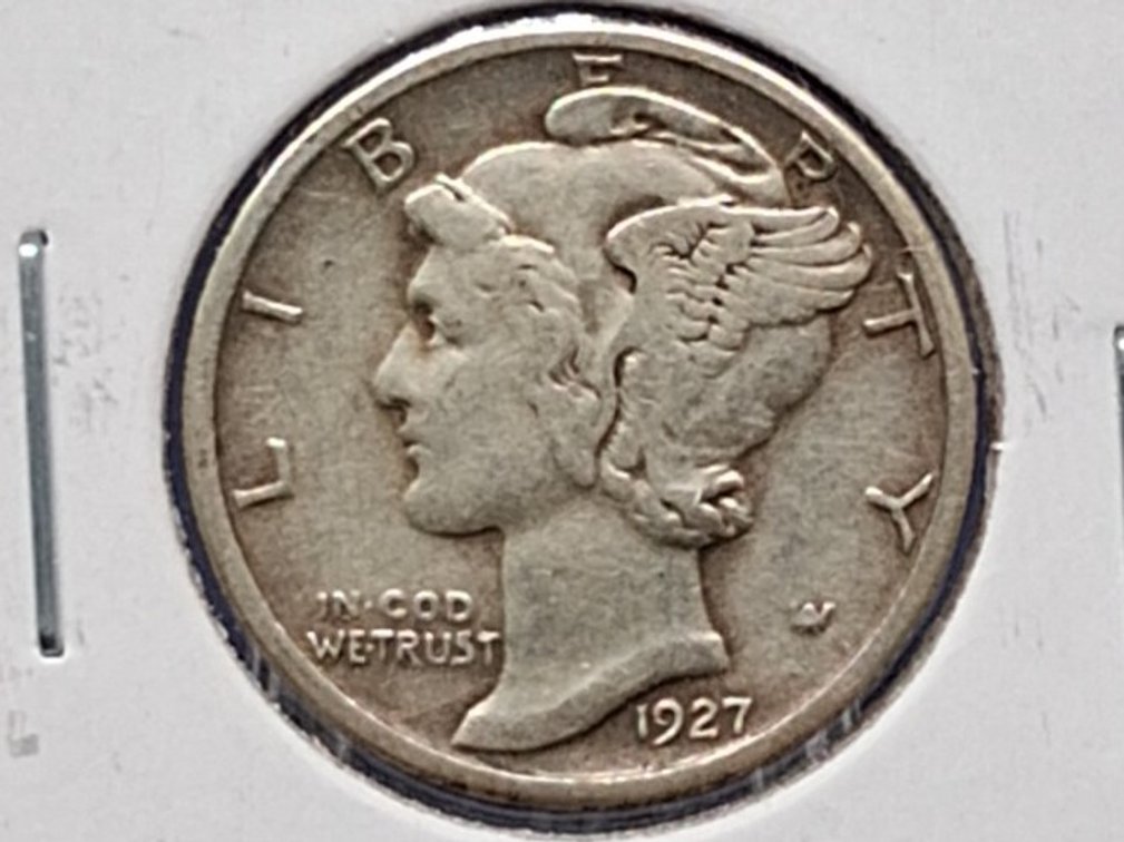 1927 Mercury Dime Coin