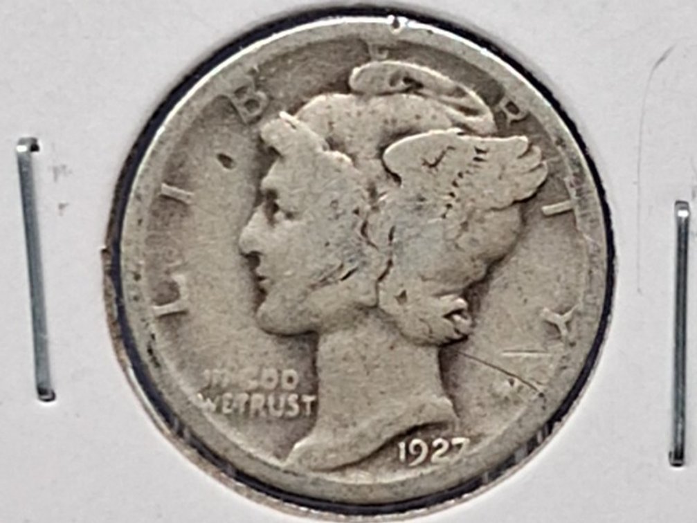 1927 D Mercury Dime Coin