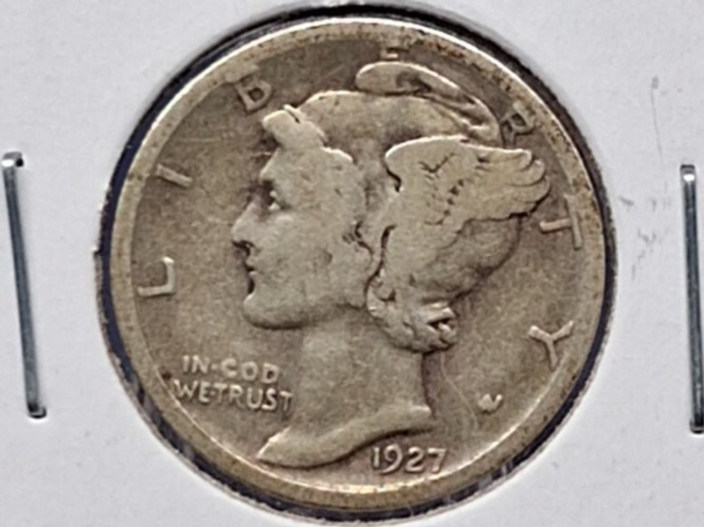 1927 S Mercury Dime Coin