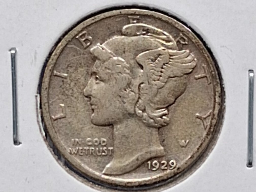 1929 Mercury DIme Coin