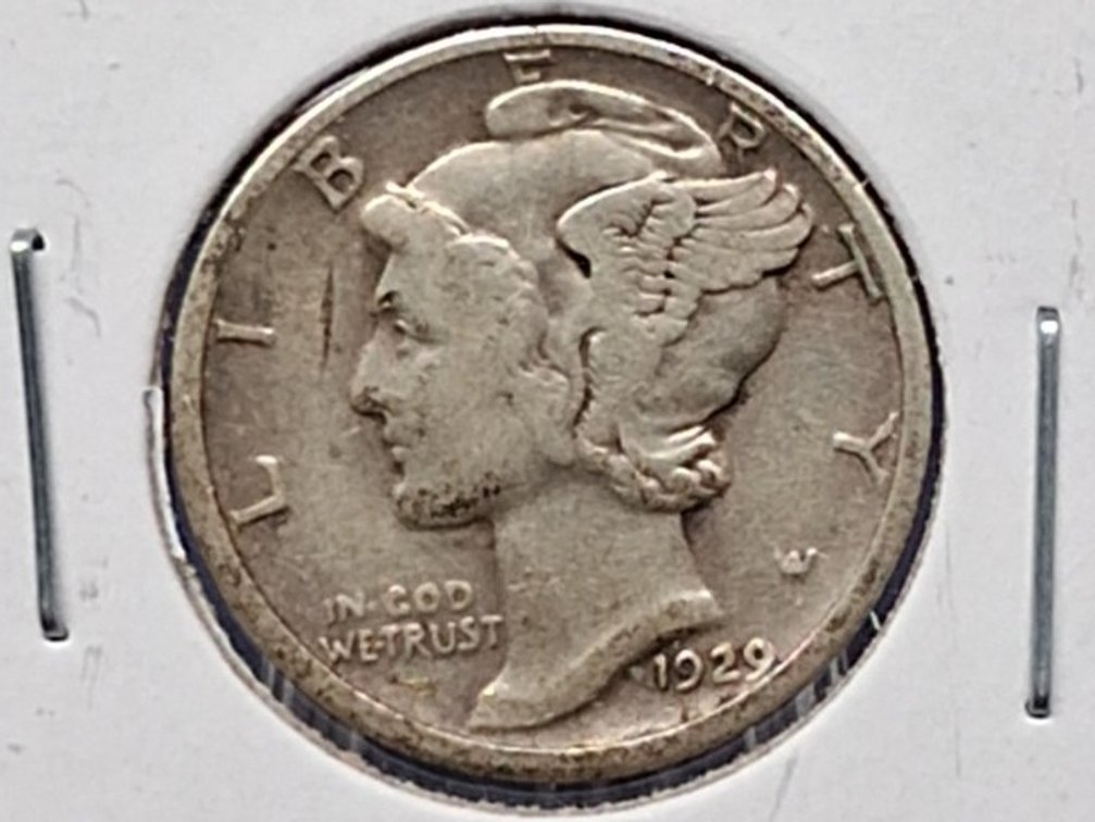 1929 S Mercury Dime Coin