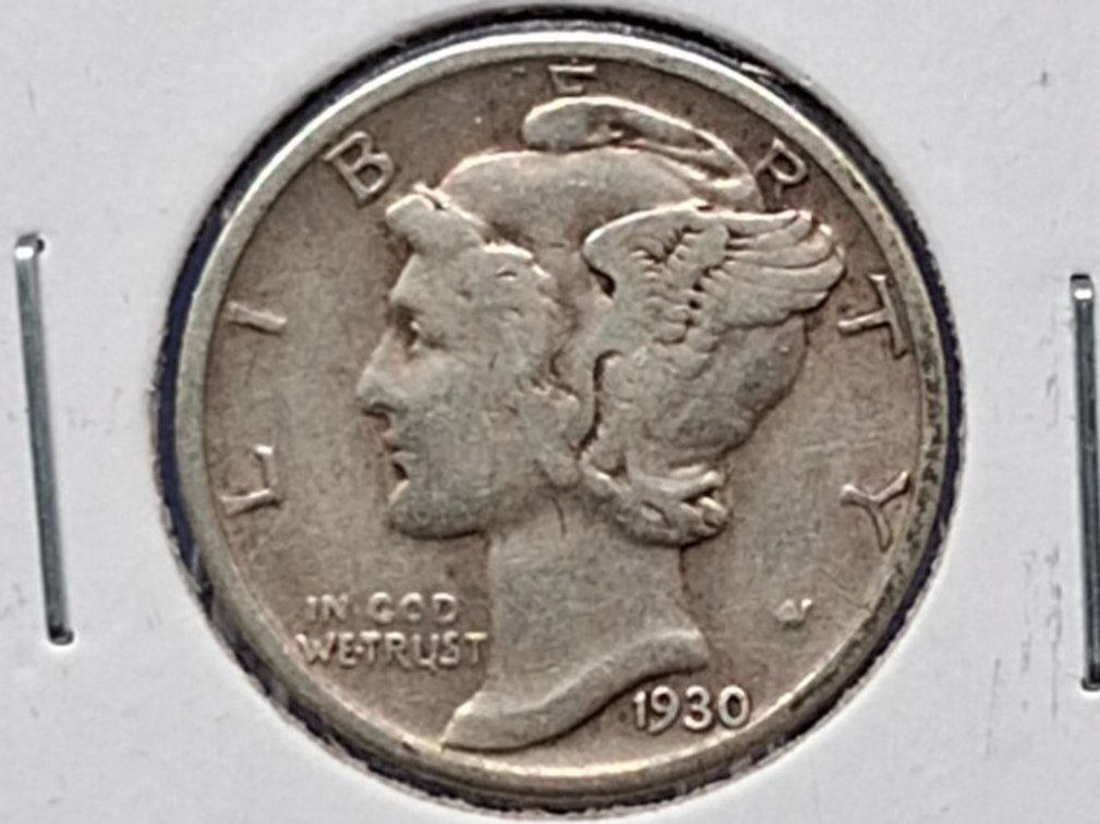 1930 Mercury Dime Coin