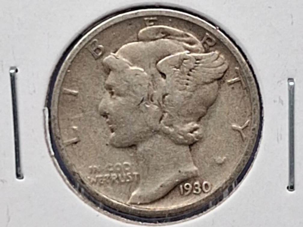 1930 S Mercury Dime Coin
