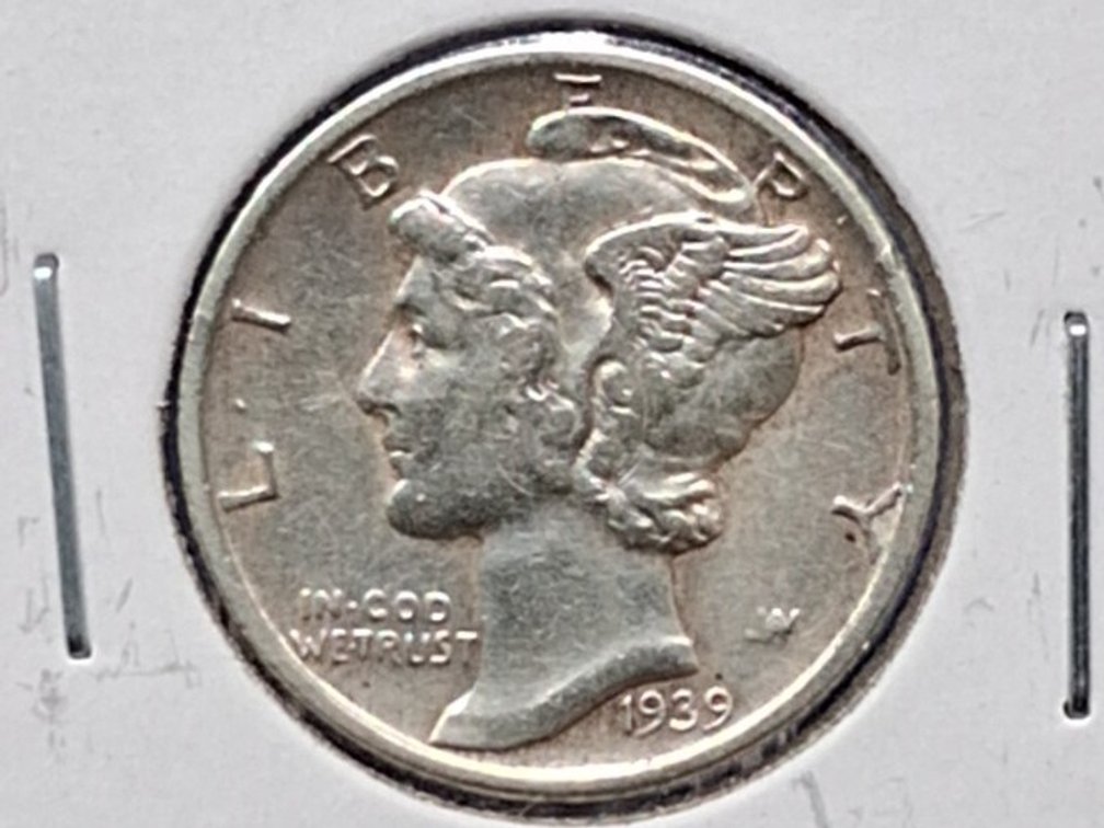 1939 Mercury Dime Coin