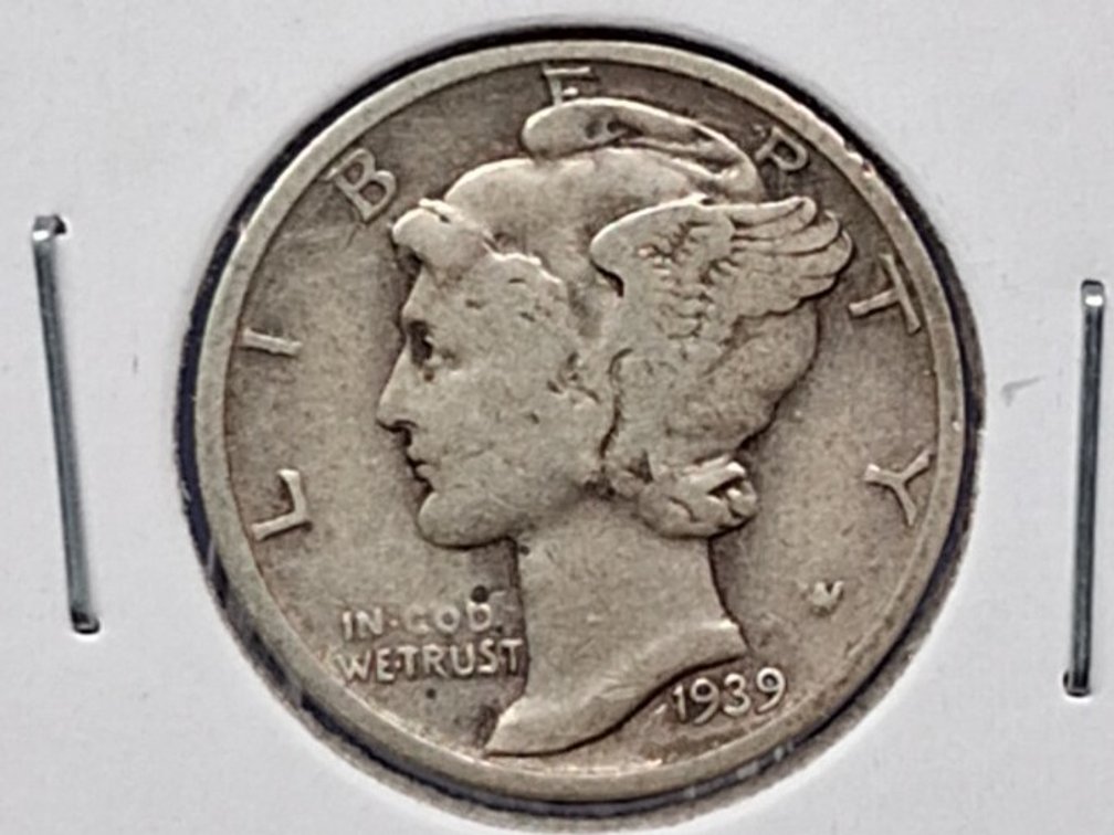 1939 S Mercury Dime Coin