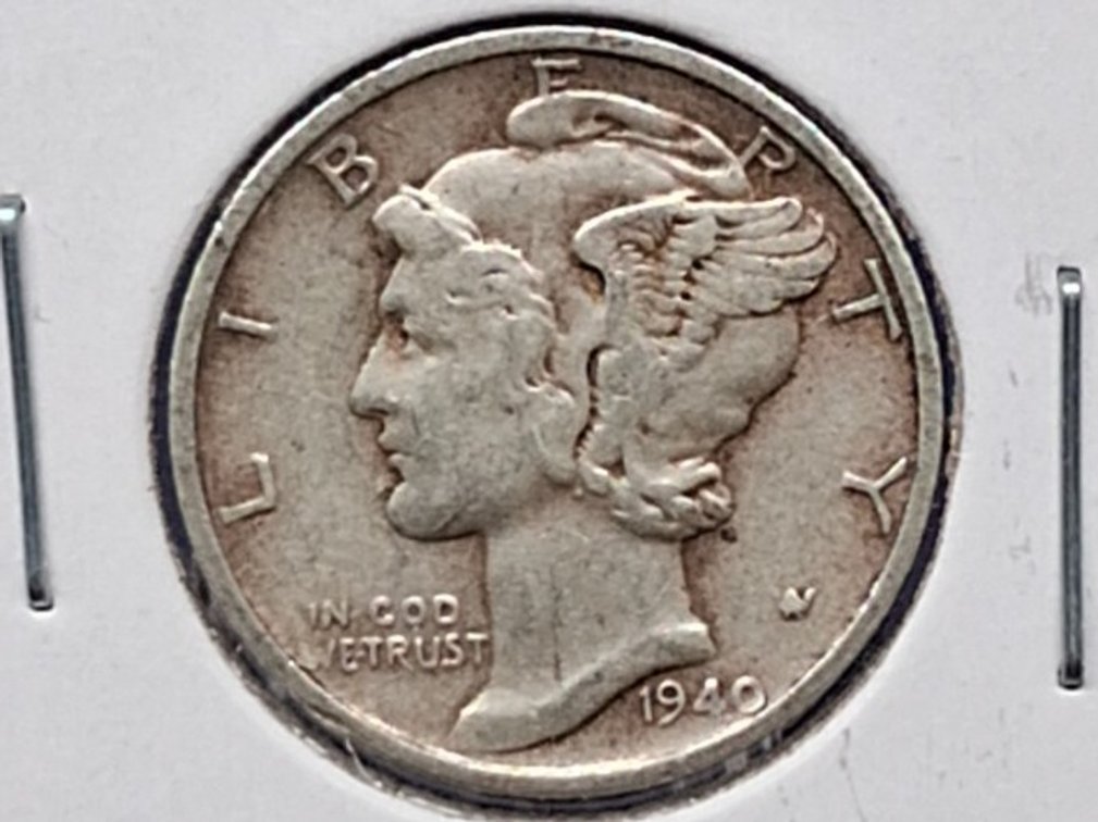 1940 S Mercury Dime Coin