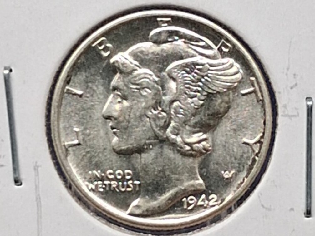 1942 Mercury Dime Coin