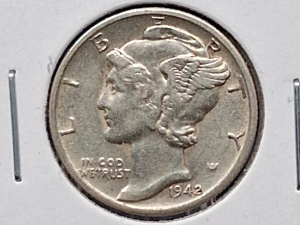 1942 D Mercury Dime Coin
