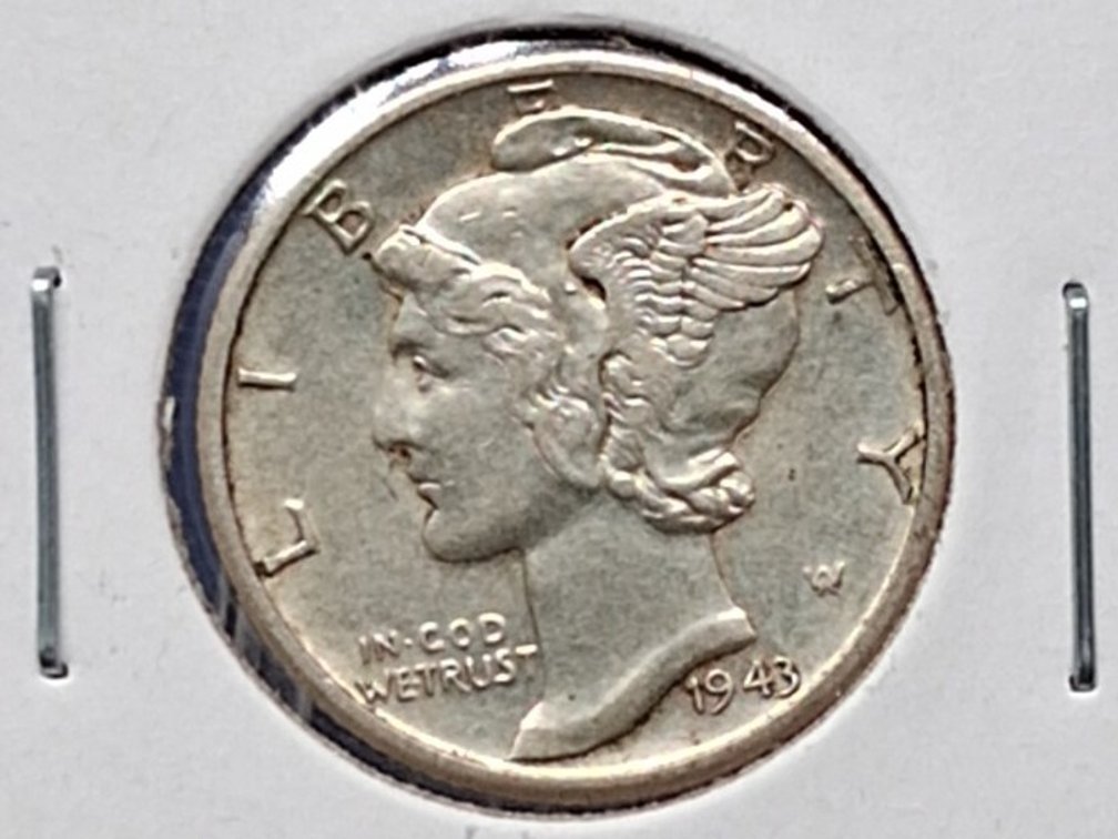 1943 D Mercury Dime Coin