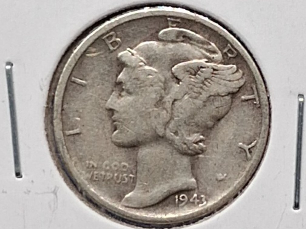 1943 S Mercury Dime Coin