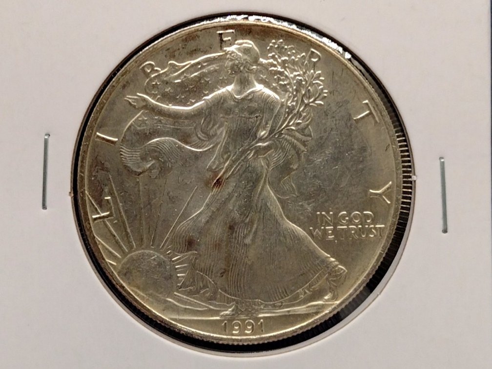 1991 American Silver Eagle
