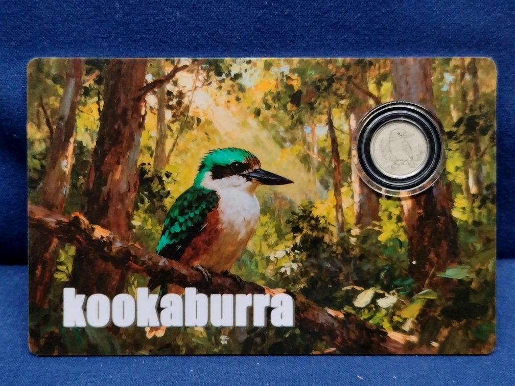 1/1000 oz. .999 Platinum round - Kookaburra