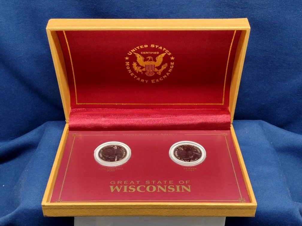 Great State of Wisconsin PD State Quarters