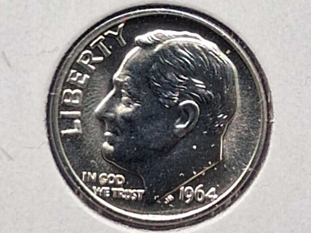 1964 Proof Roosevelt Dime Coin
