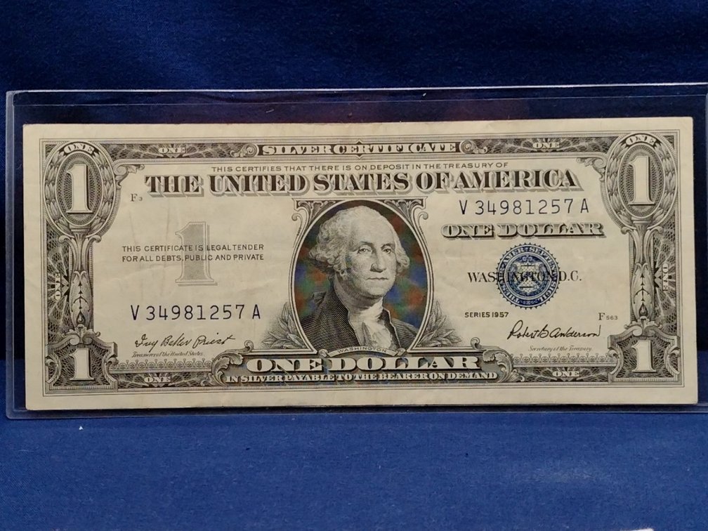 1957 $1 Silver Certificate Note