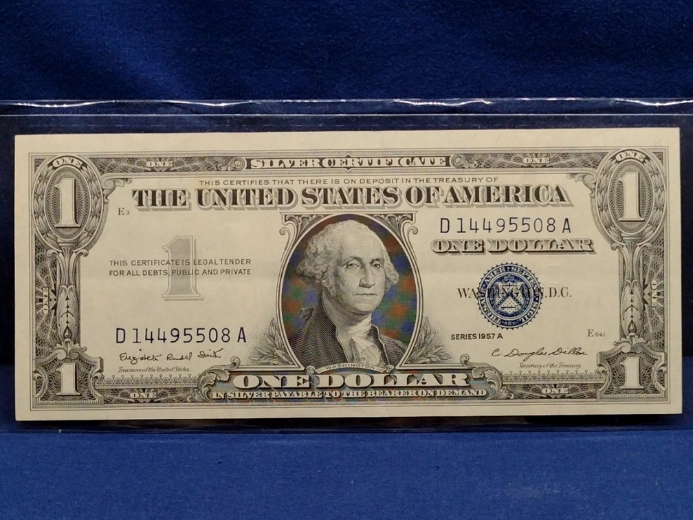 1957 A $1 Silver Certificate Note