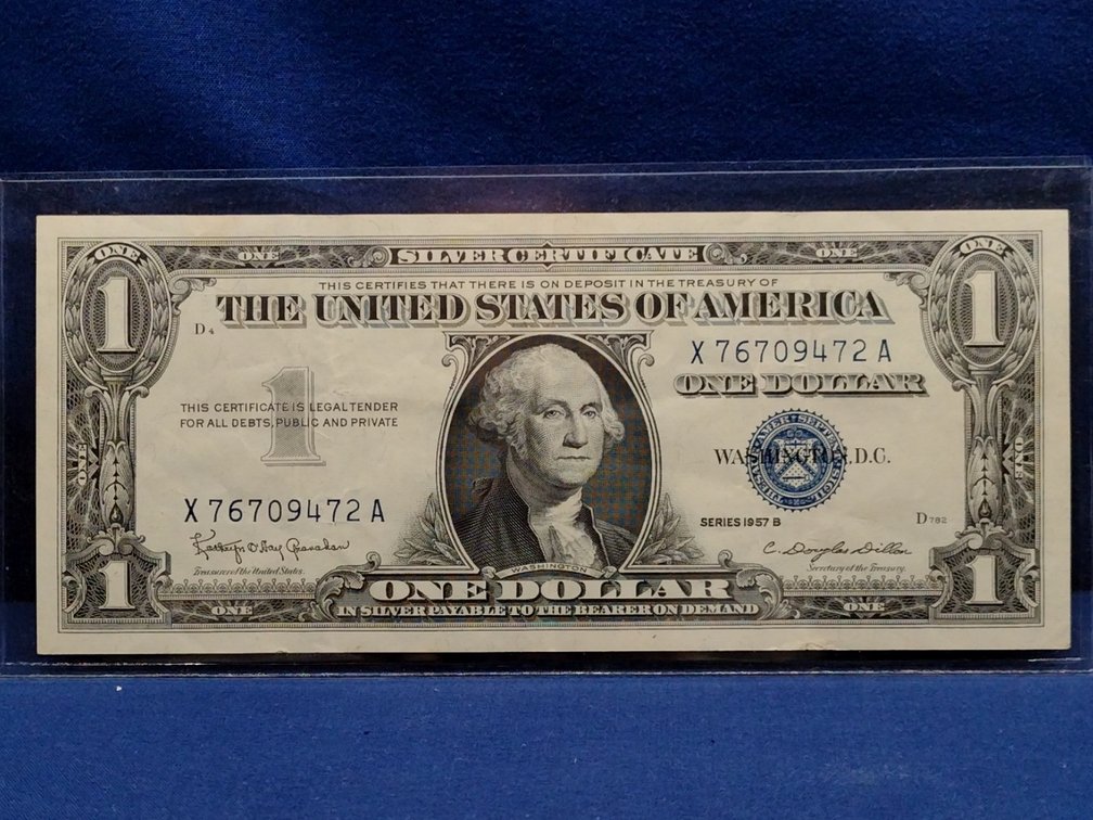 1957 B $1 Silver Certificate Note