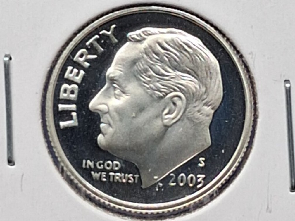 2005 S Silver Proof Roosevelt Dime Coin