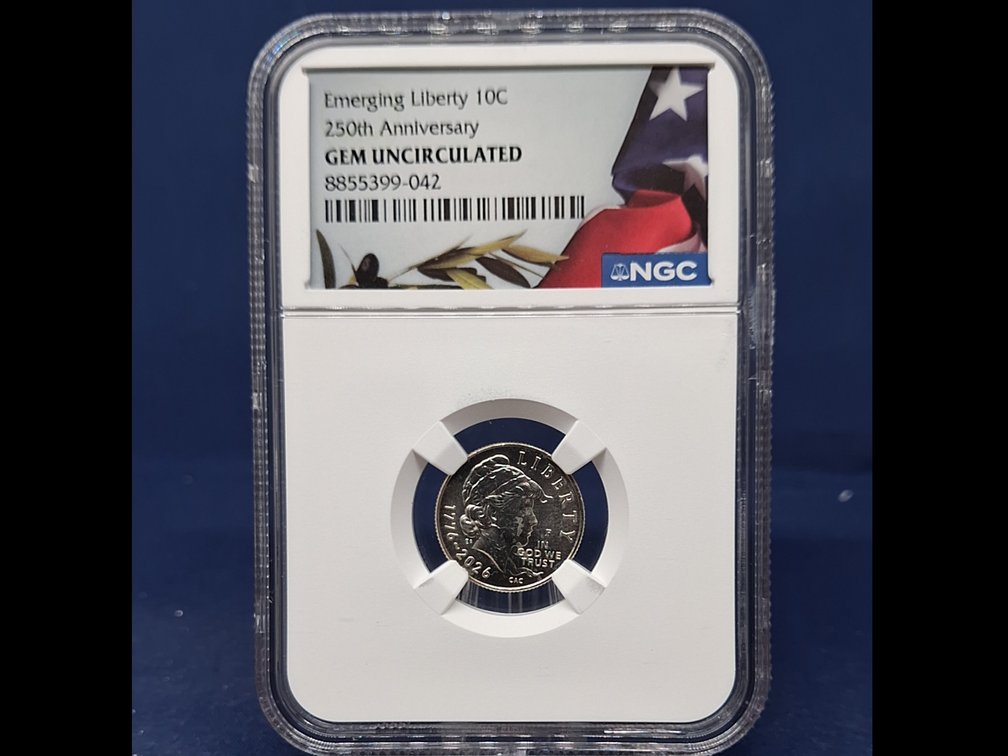 2026 D NGC Gem UNC Emerging Liberty Dime