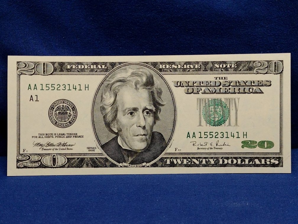 1996 CU $20 FRN Note
