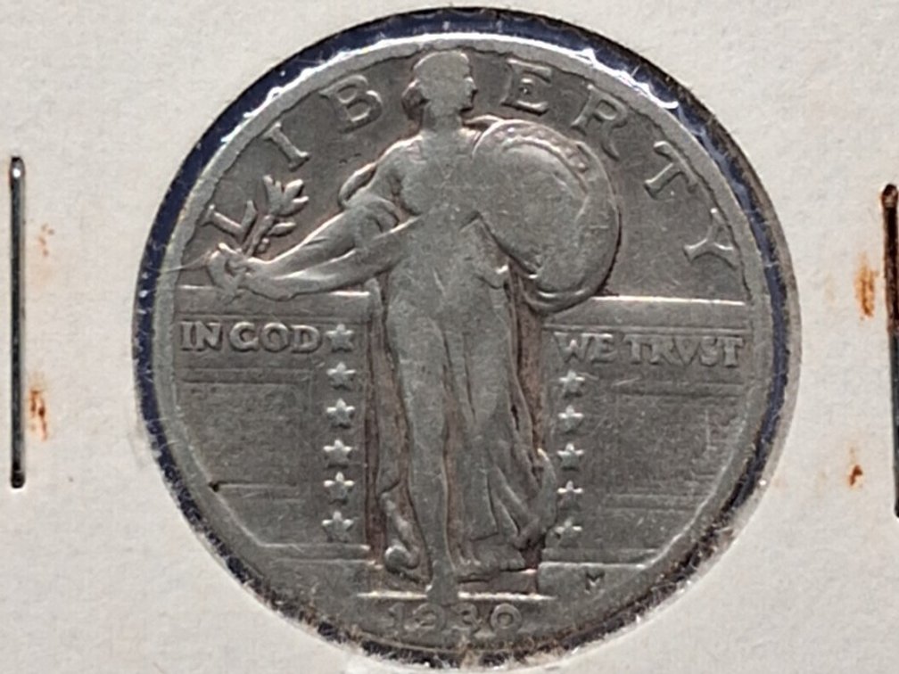 1930 Standing Liberty Quarter Coin
