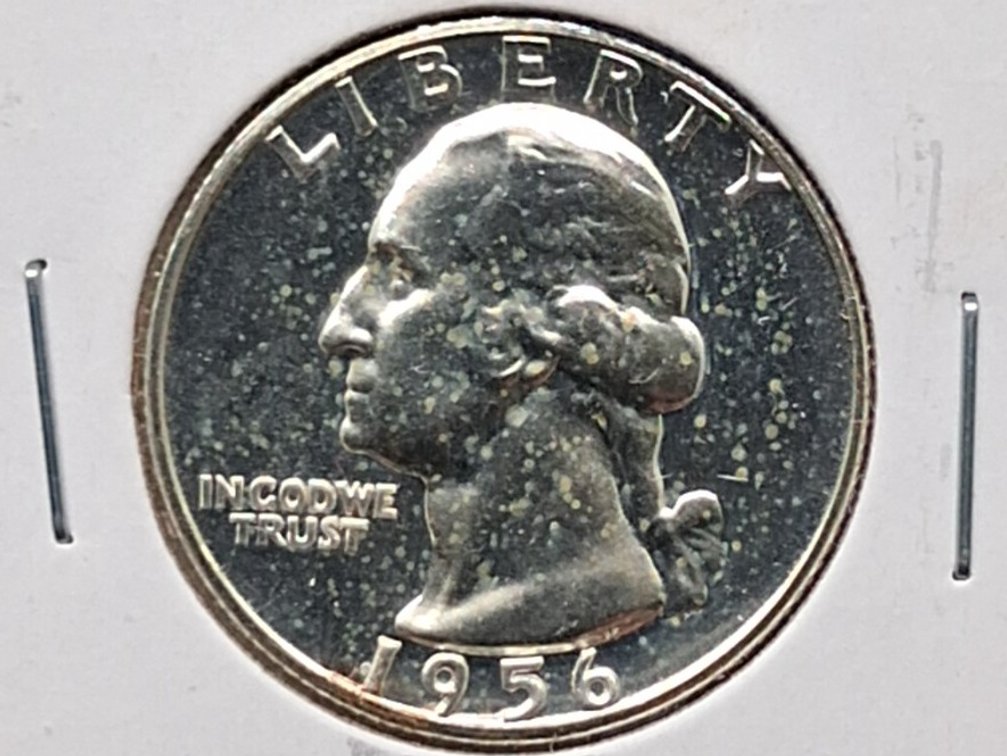 1956 Proof Washington Quarter Coin