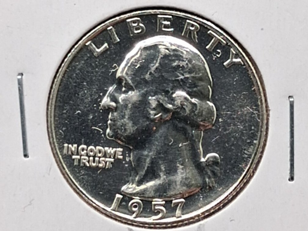 1957 Proof Washington Quarter Coin