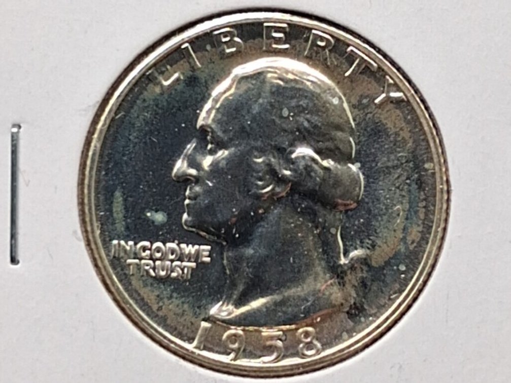 1958 Proof Washington Quarter Coin