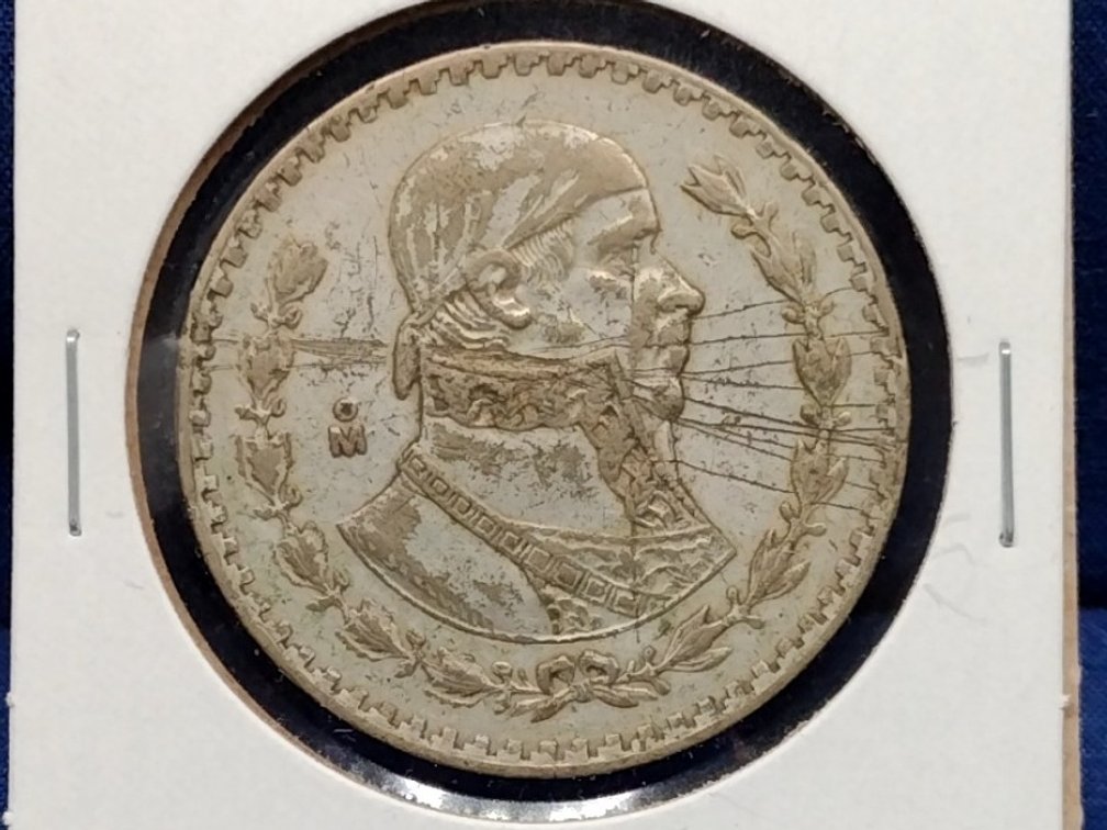 1963 Mexico Silver Peso
