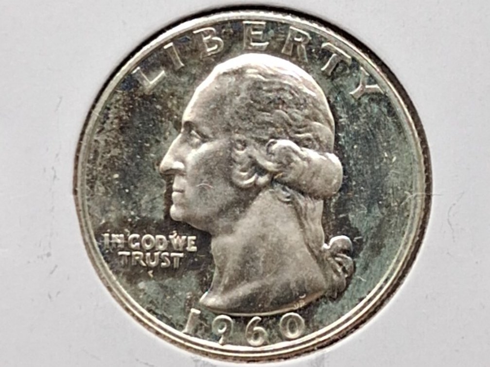 1960 Proof Washington Quarter Coin
