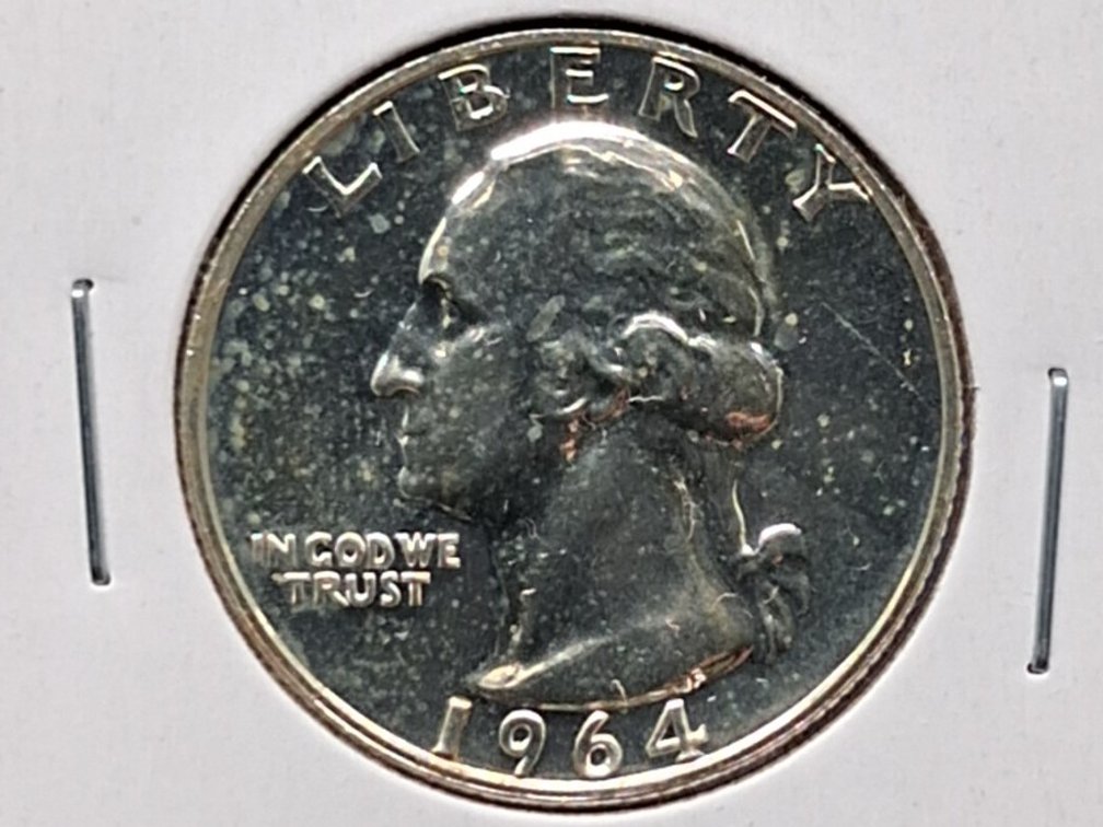 1964 Proof Washington Quarter Coin