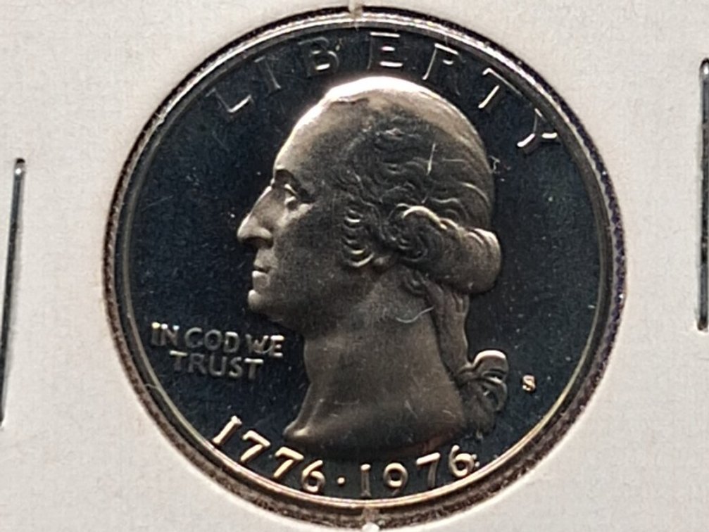 1972 S Clad Proof Washington Quarter Coin