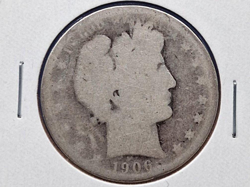 1906 S Barber Half Dollar Coin