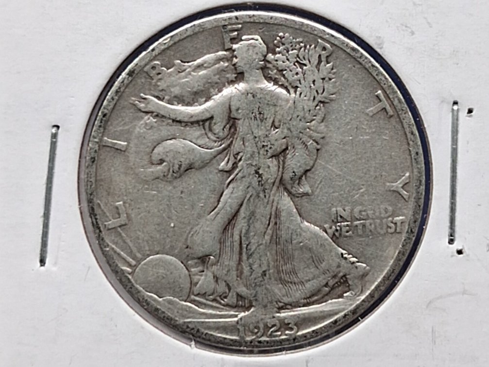 1923 S Walking Liberty Half Dollar Coin