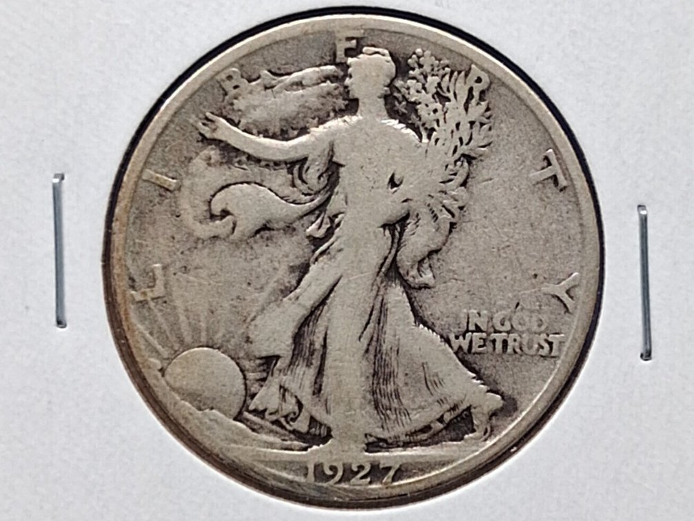 1927 S Walking Liberty Half Dollar Coin