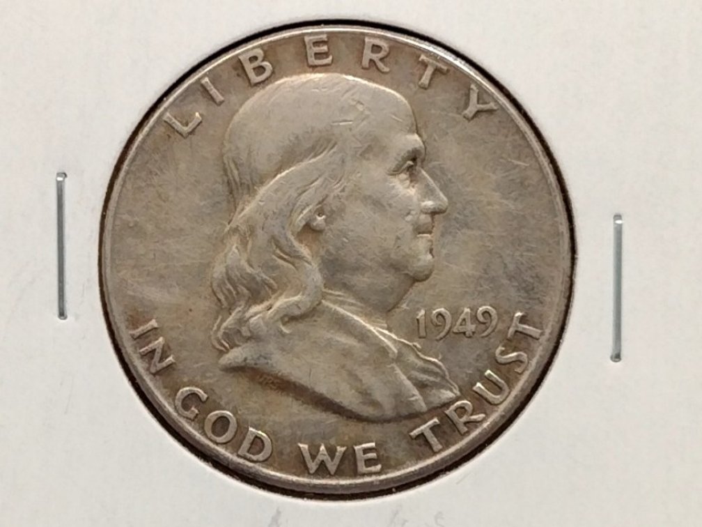 1949 Franklin Half Dollar Coin