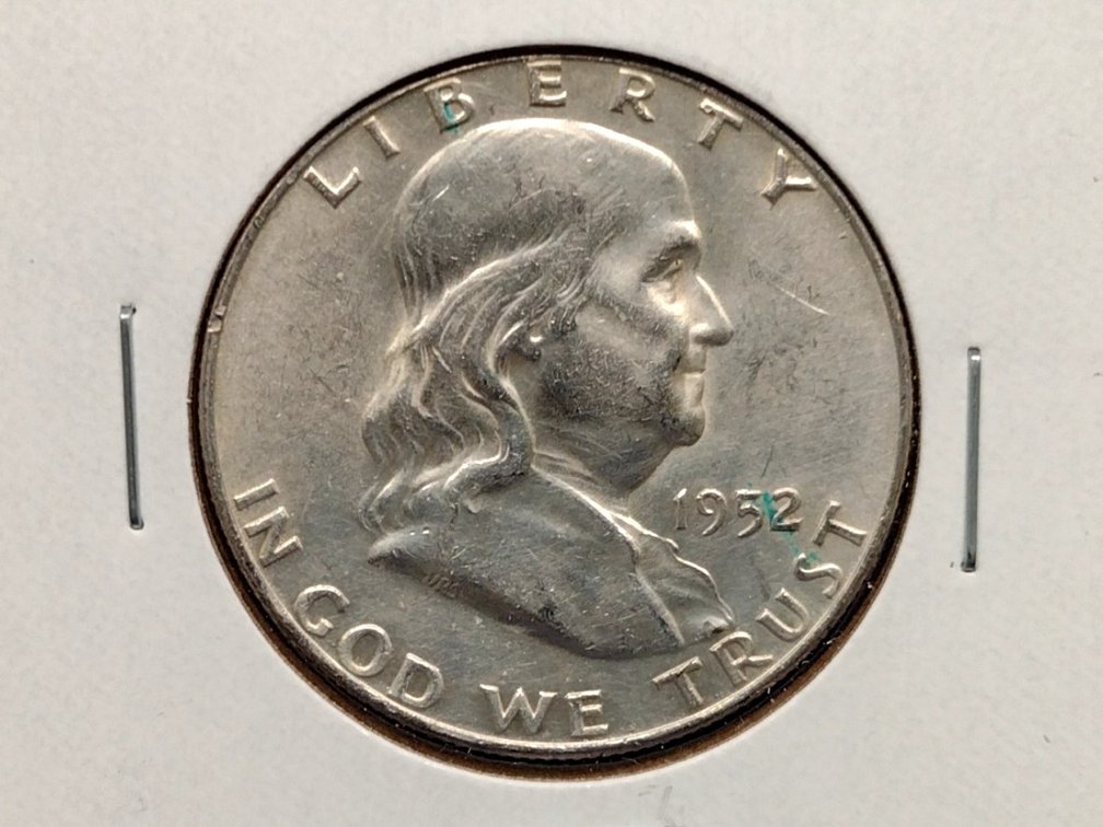 1952 D Franklin Half Dollar Coin