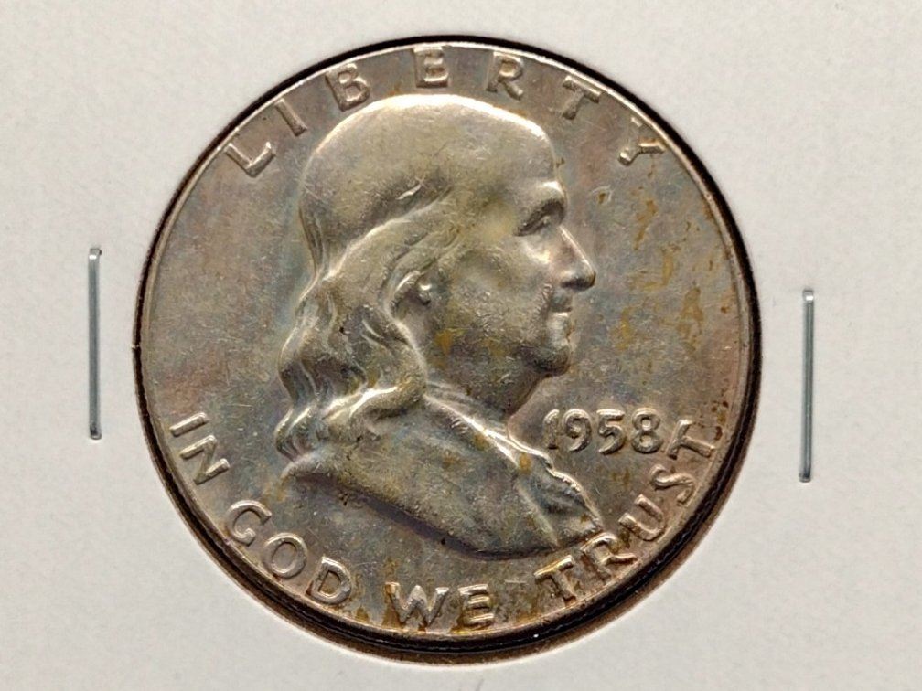1958 Franklin Half Dollar Coin